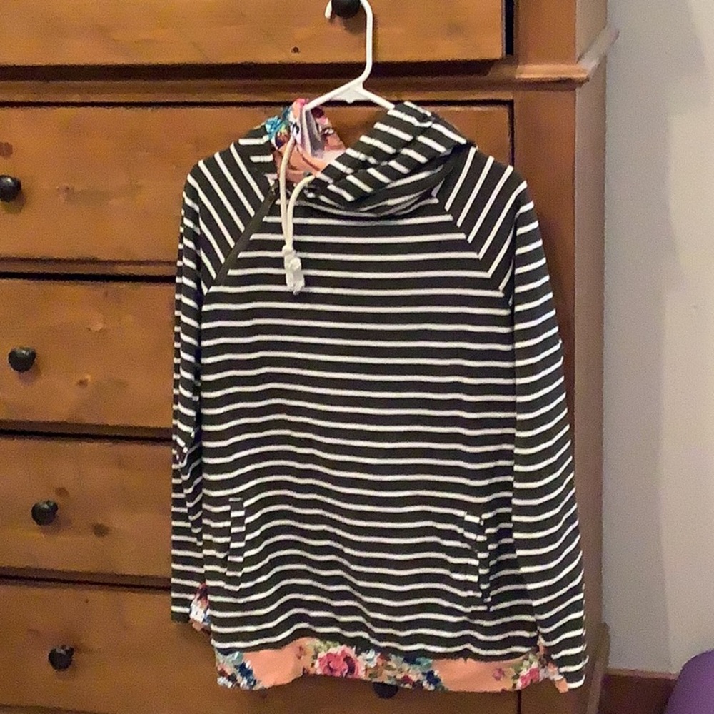 Double hooded hoodie